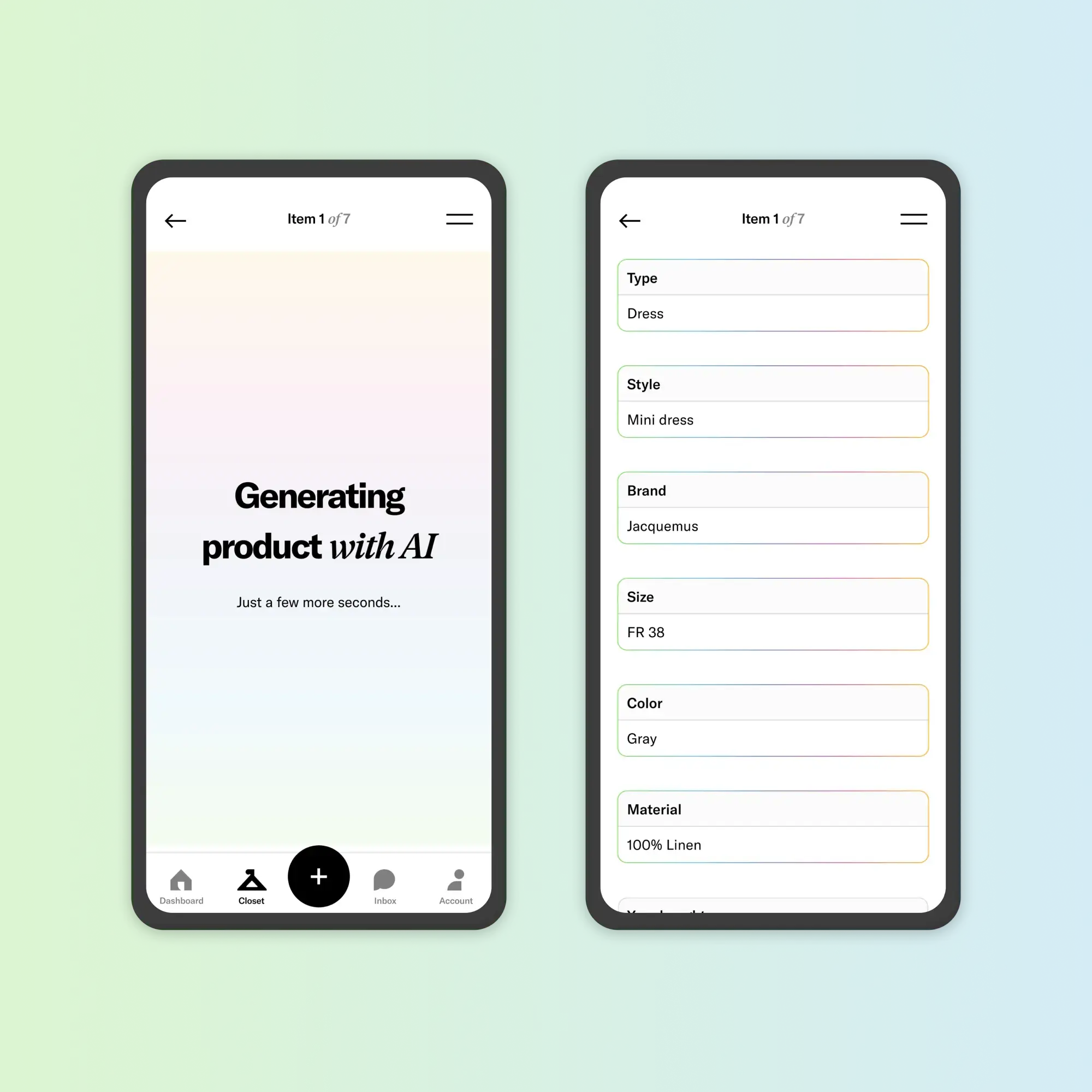 Digitizing products with AI